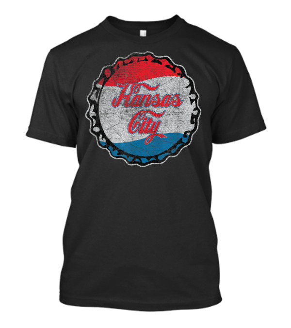 Kansas City Soda Pop Cola Bottle Cap T-Shirt
