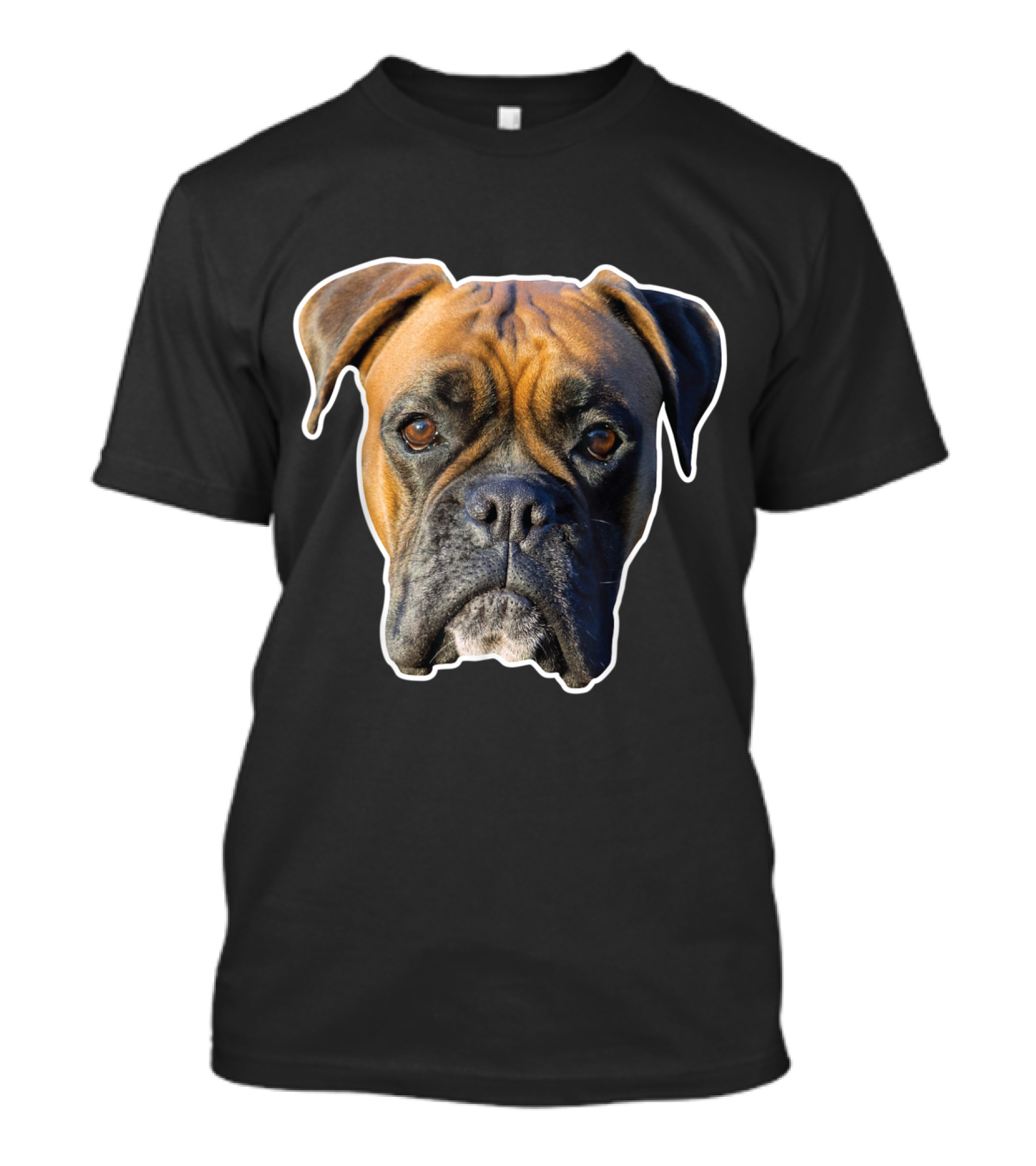 Boxer Face Funny Dog Lovers T-Shirt