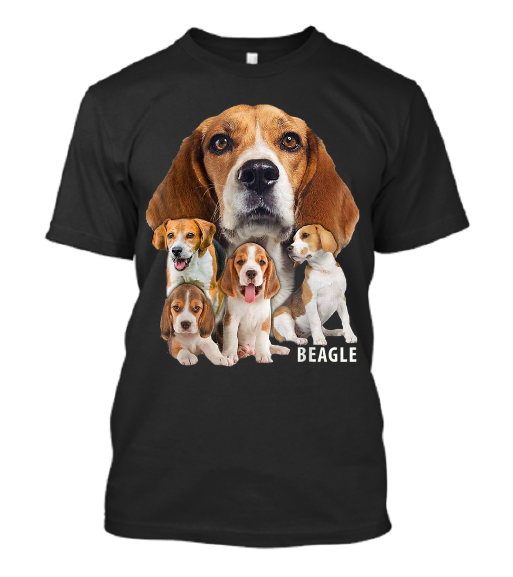 I Love My Beagle Dog Beagle Themed Funny Beagle T-Shirt