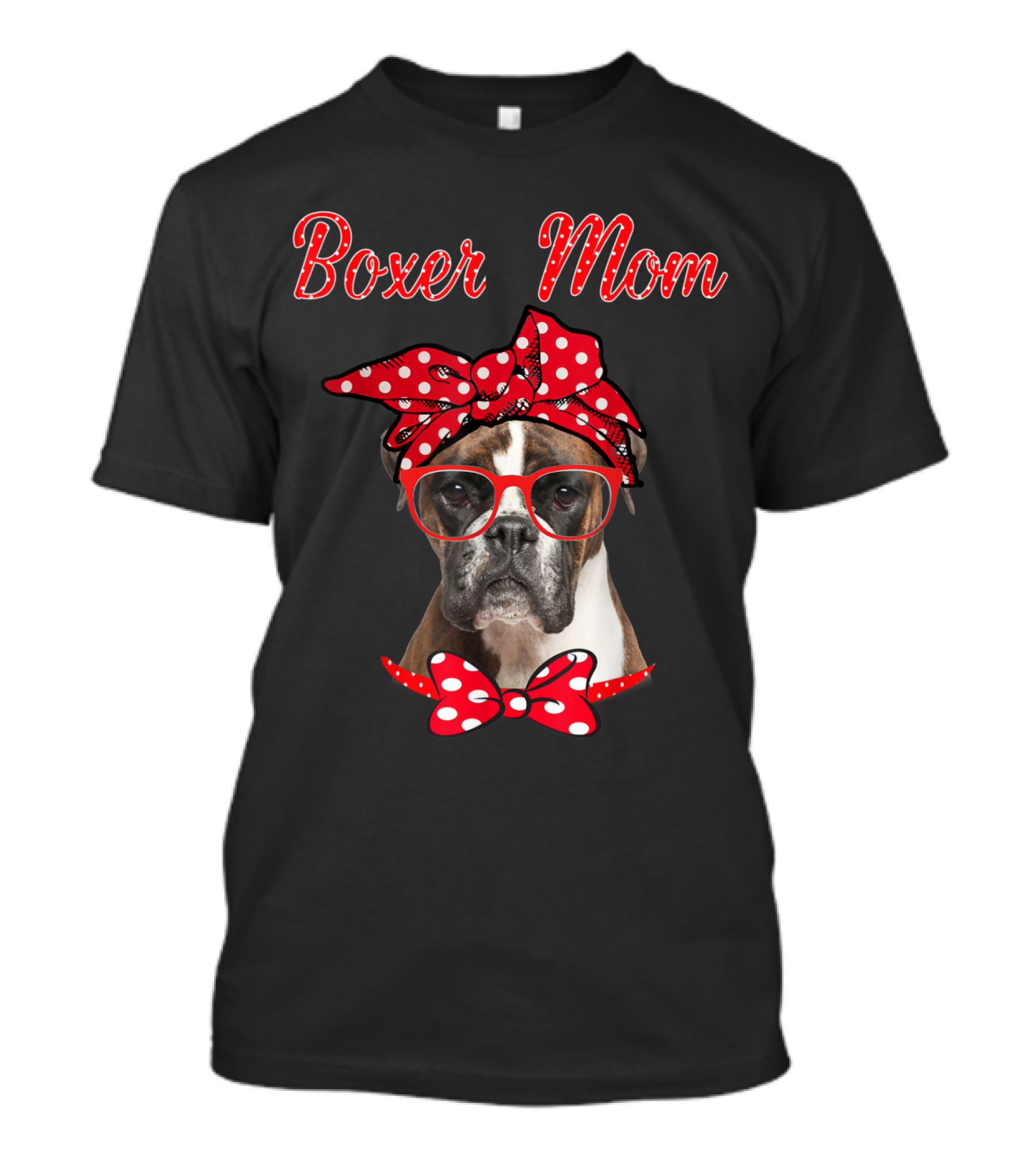 Boxer Mom Funny Mother's Day Boxer T-Shirt