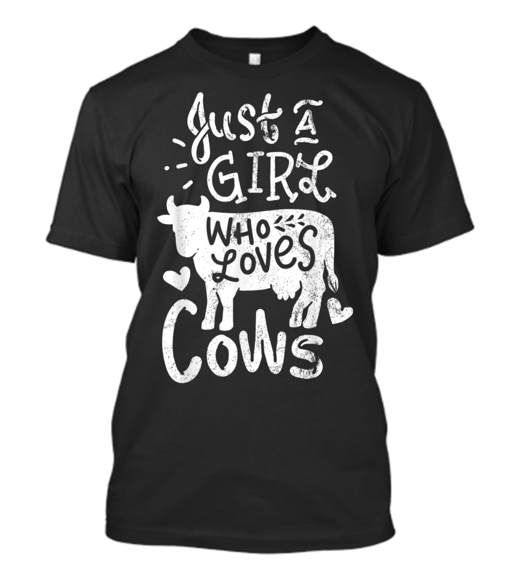 Just A Girl Who Loves Cows T-Shirt