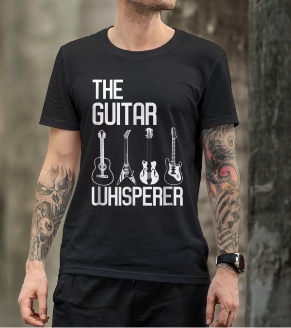 The Guitar Whisperer Guitarist Icons T-Shirt