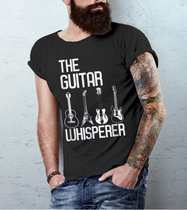 The Guitar Whisperer Guitarist Icons T-Shirt