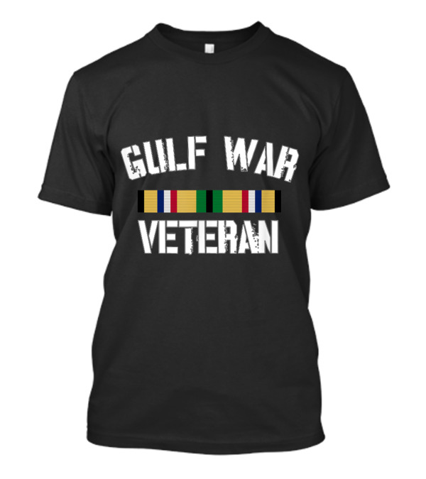 Gulf War Veteran Ribbon Pride Persian Gulf Service T-Shirt