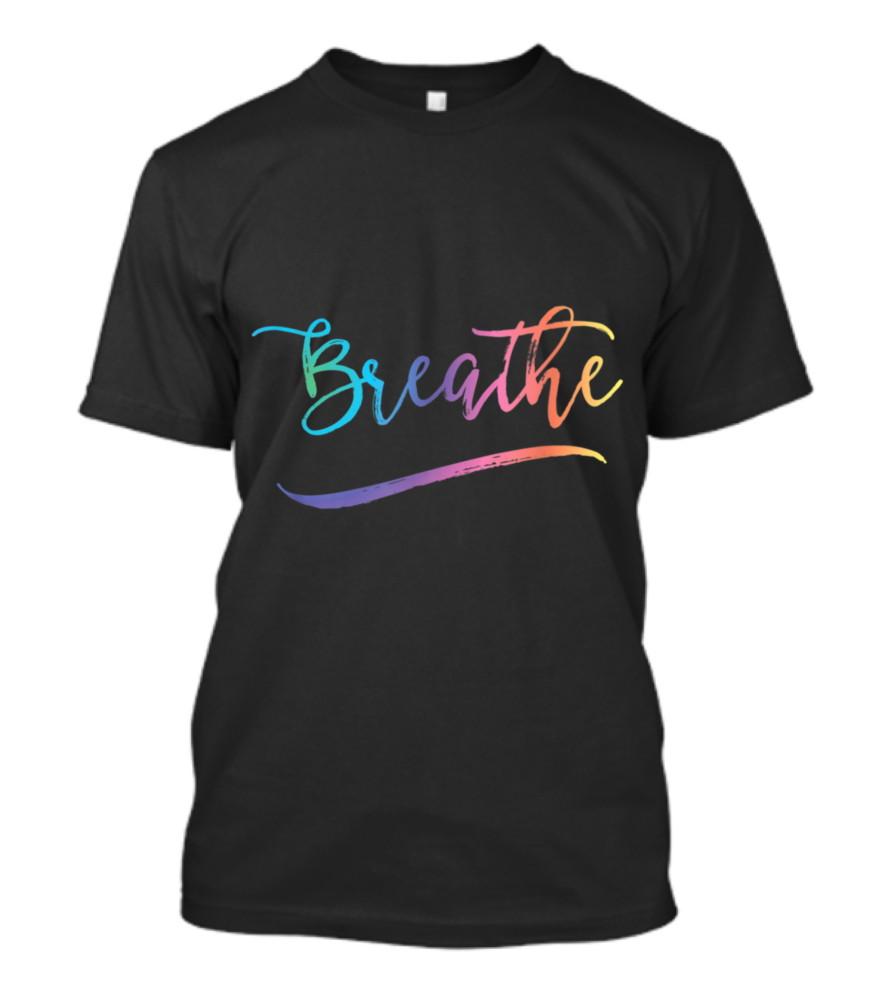 Breathe Breathing Meditation Yoga Breathe T-Shirt