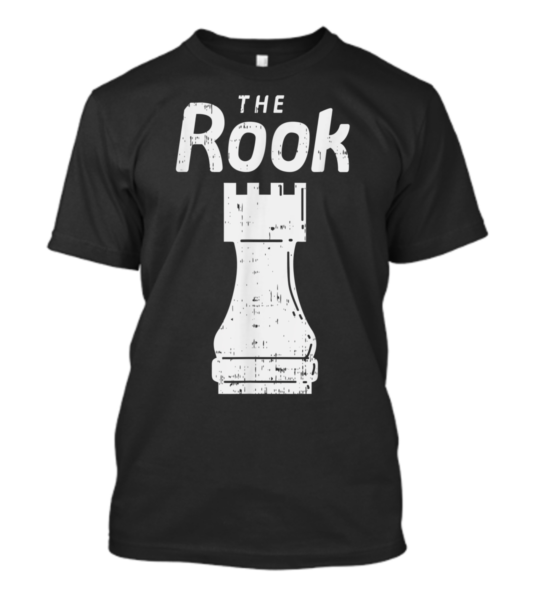 Halloween Chess Piece The Rook Spooky Strategy T-Shirt