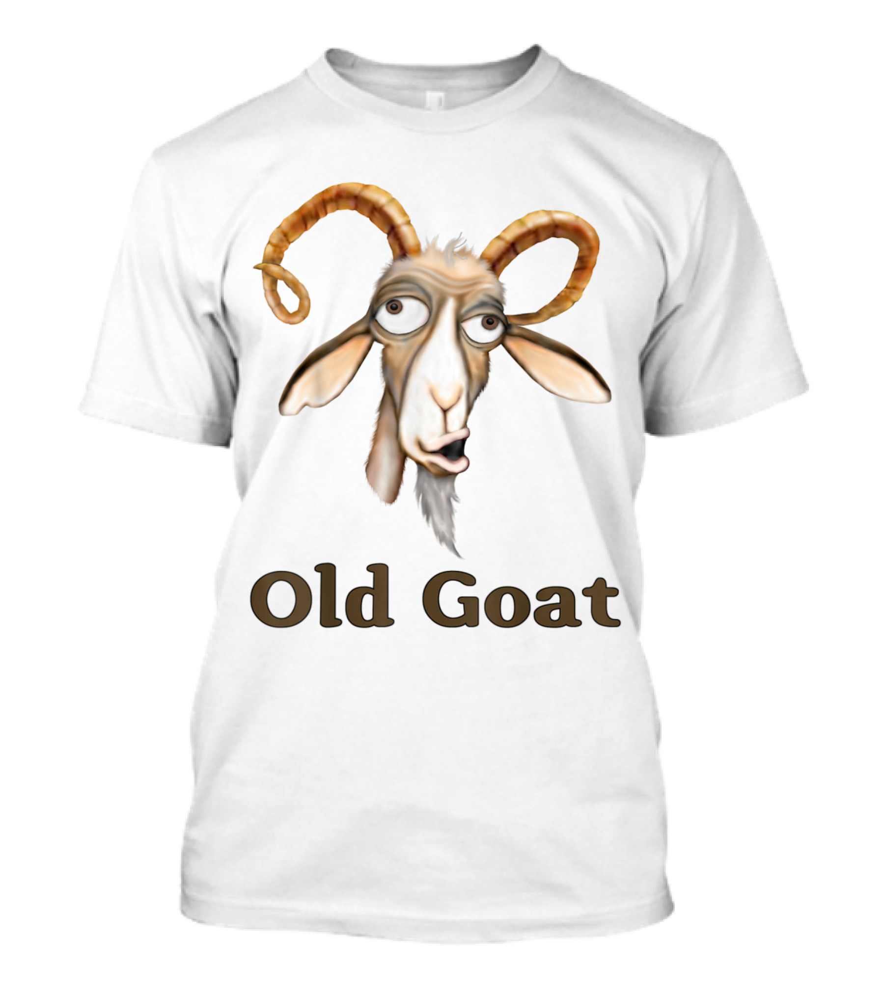 Old Goat Funny Character T-Shirt