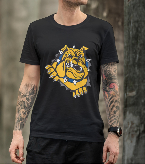 Aggie A&T Bulldog Fierce Mascot T-Shirt