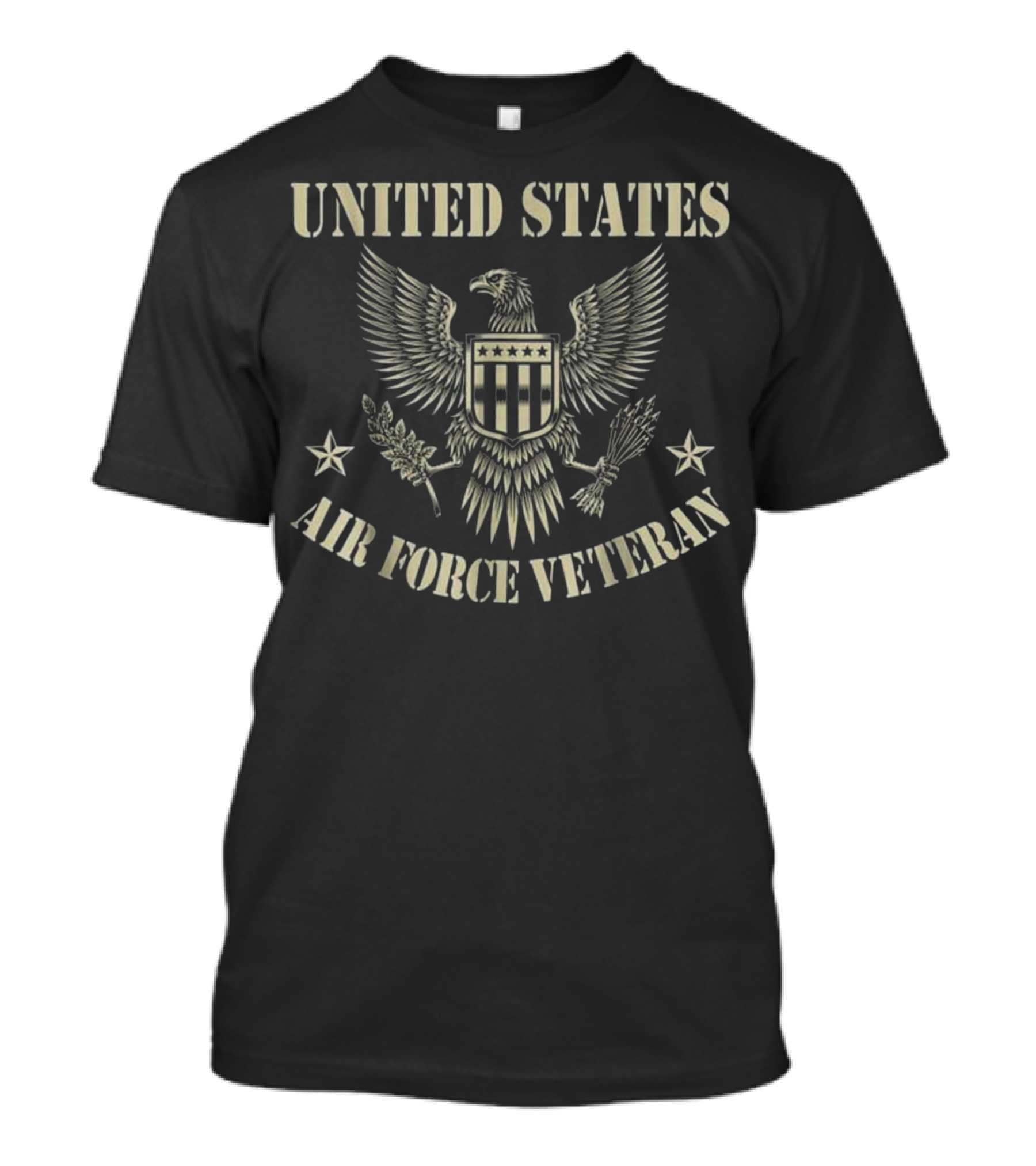 United States Air Force Veteran American Eagle Emblem T-Shirt