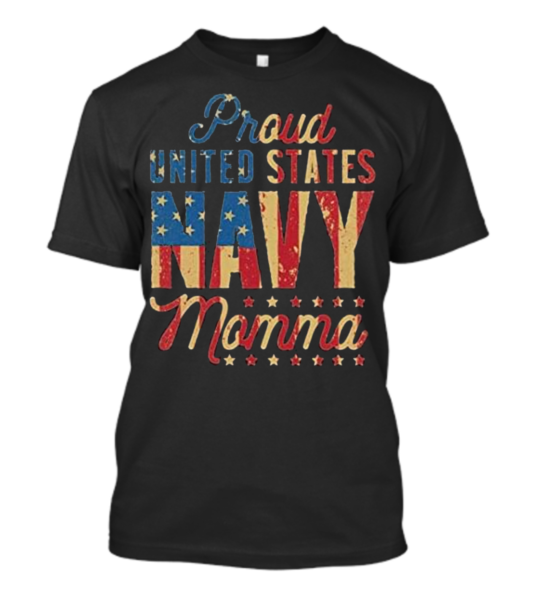 Proud United States Navy Momma T-Shirt