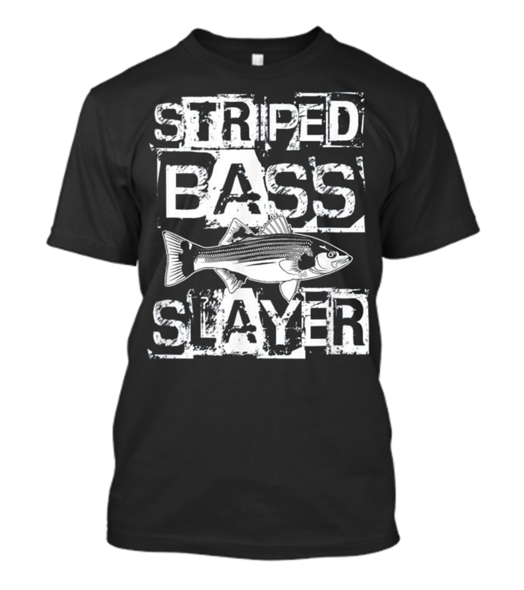 Striped Bass Slayer Fishing T-Shirt
