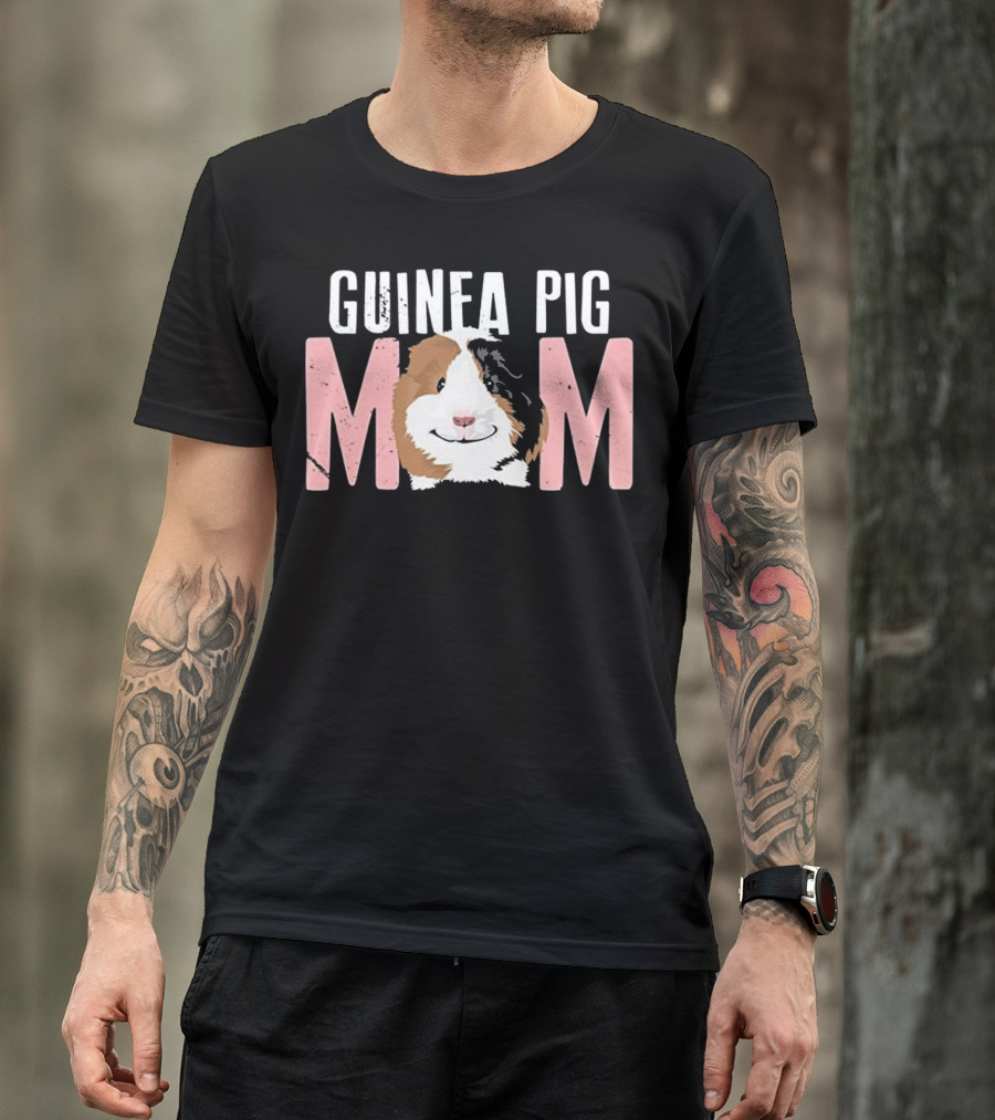 Guinea Pig Mom Cute Pullover Sweatshirt T-Shirt