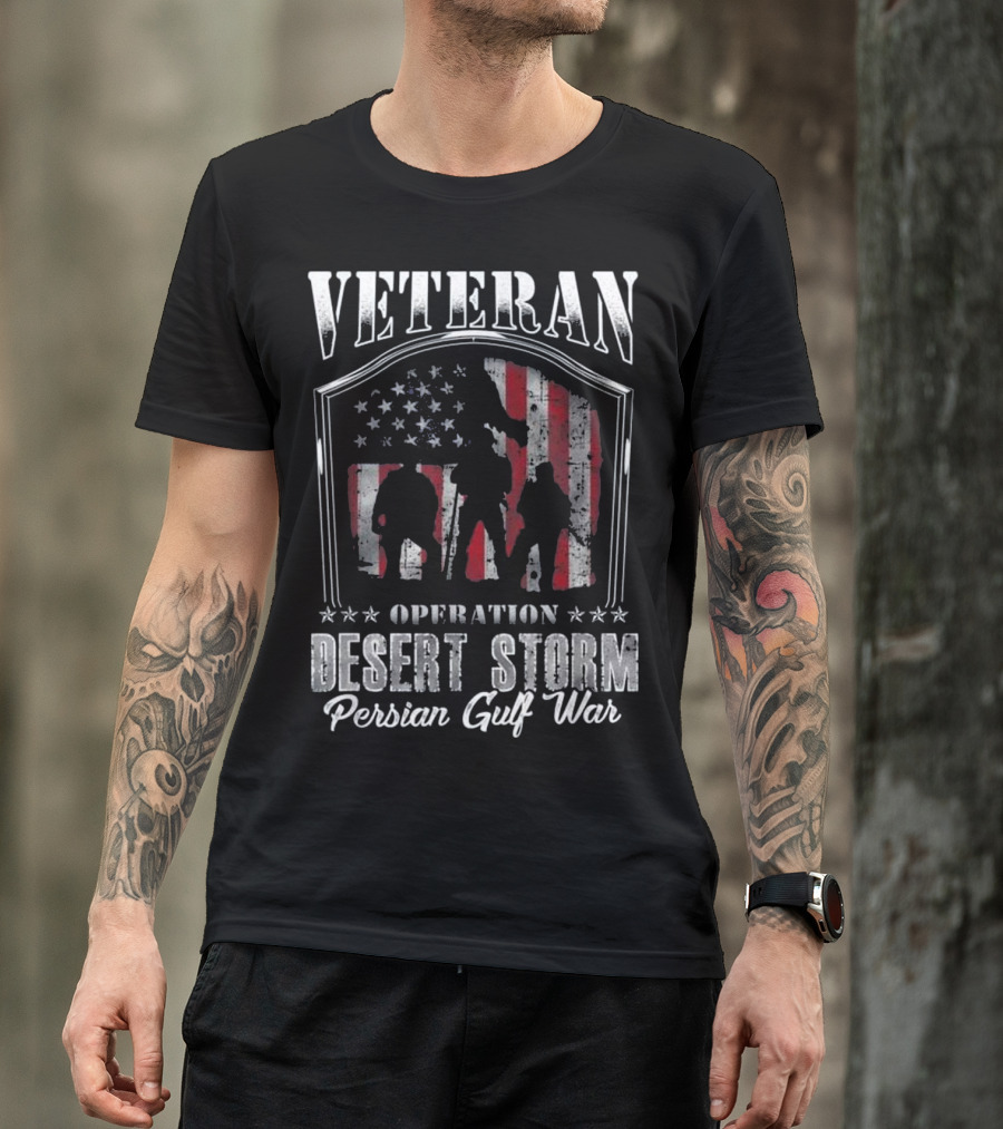 Veteran Operation Desert Storm Persian Gulf War T-Shirt