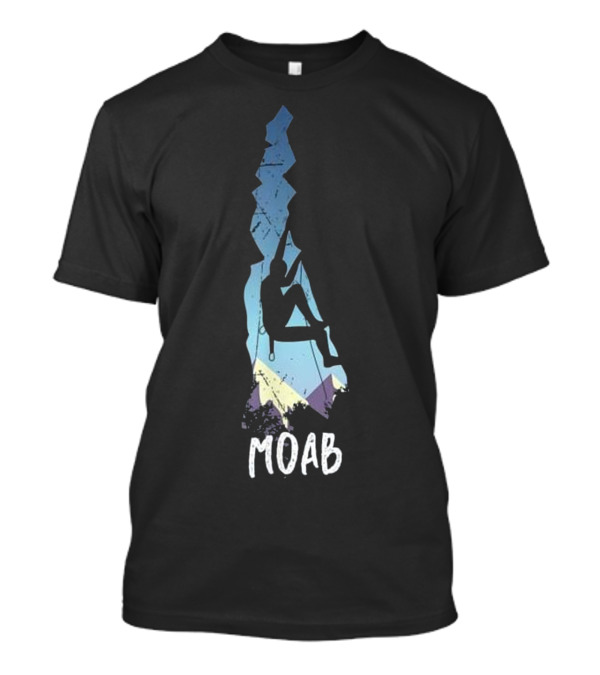 Vintage Moab Desert Mountain Climbing T-Shirt