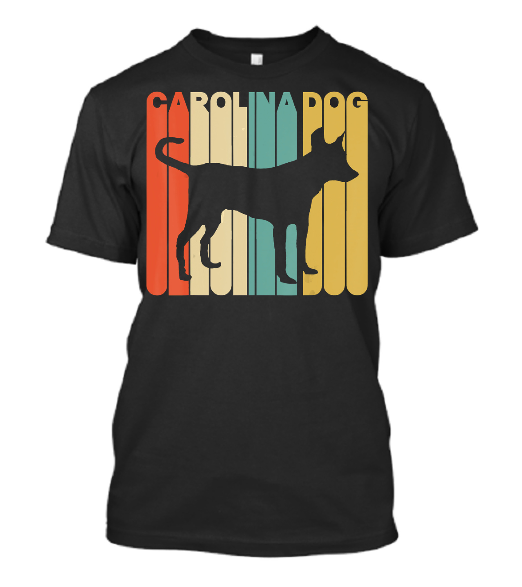 Carolina Dog Retro Stripes T-Shirt