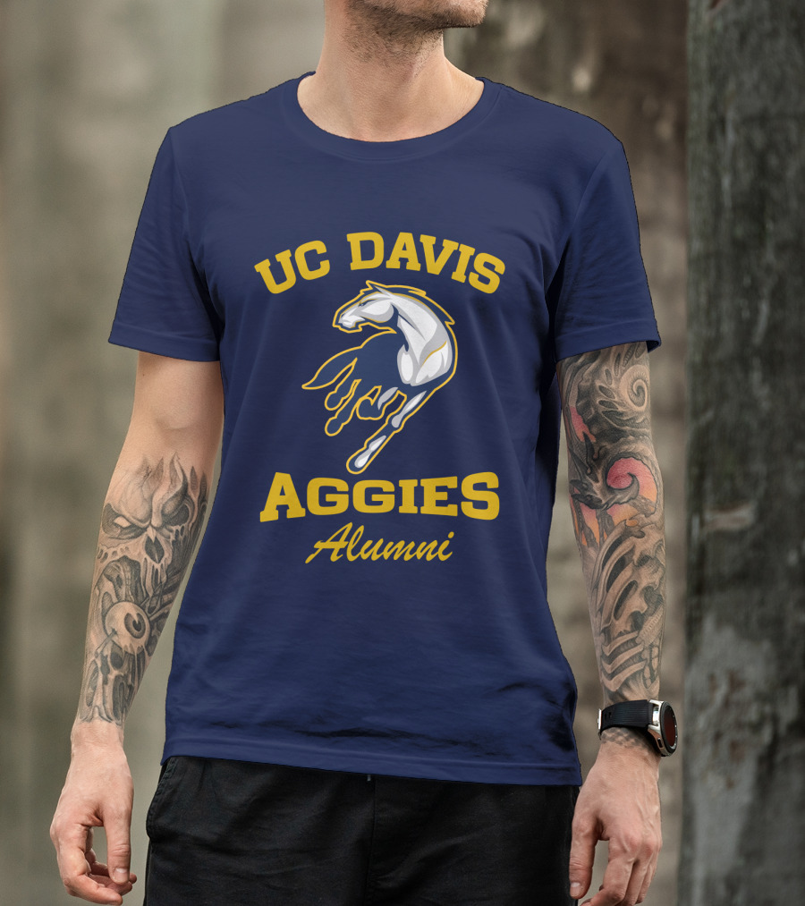UC Davis Aggies Alumni Horse Emblem T-Shirt