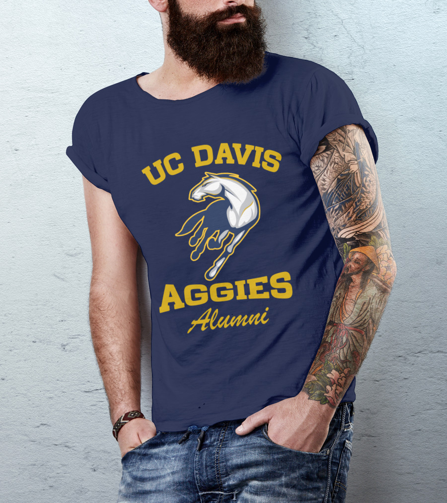 UC Davis Aggies Alumni Horse Emblem T-Shirt