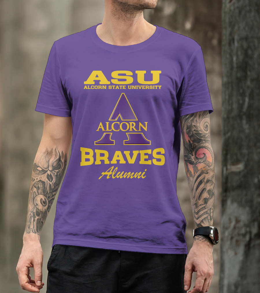 ASU Alcorn State University Braves Alumni T-Shirt