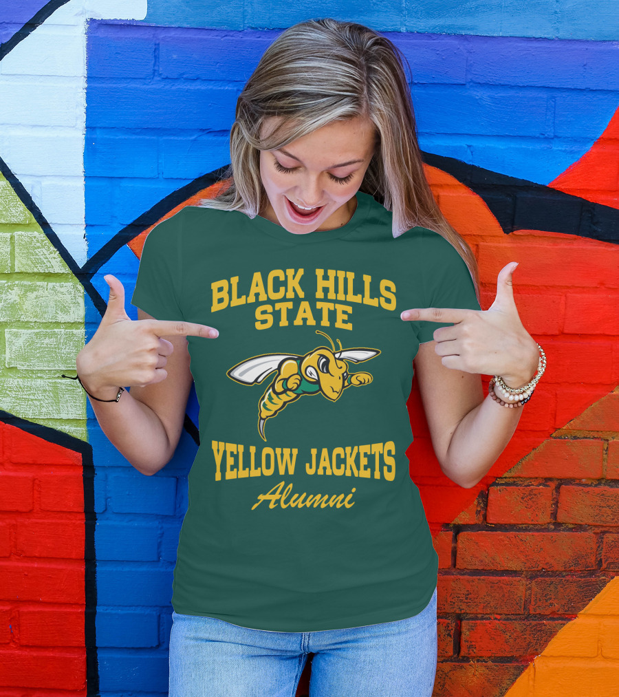 Black Hills State Yellow Jackets Alumni T-Shirt
