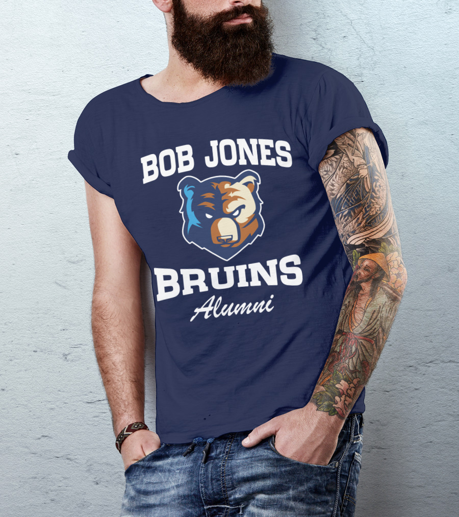 Bob Jones Bruins Alumni Bear Mascot T-Shirt