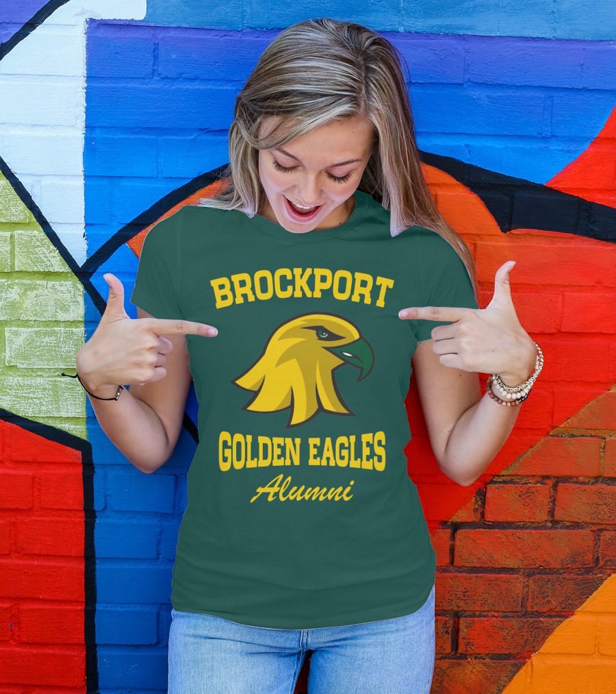 BROCKPORT GOLDEN EAGLES Alumni T-Shirt