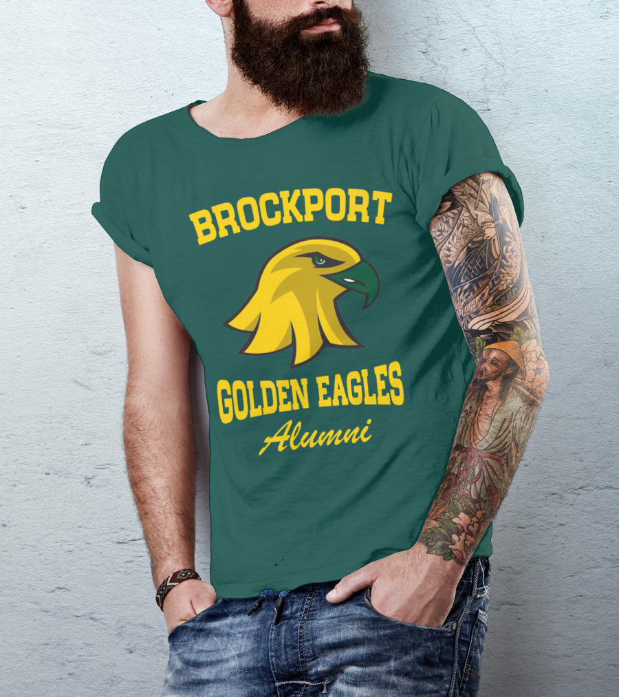 BROCKPORT GOLDEN EAGLES Alumni T-Shirt