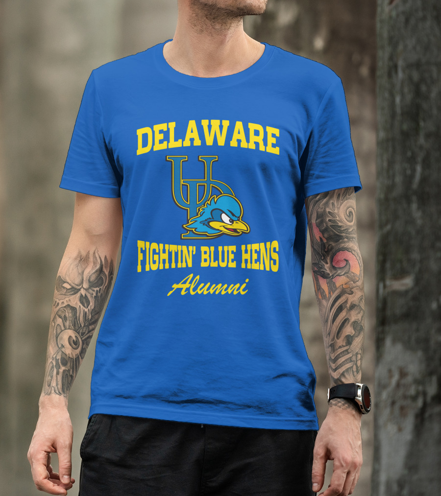 Delaware Ud Fightin' Blue Hens Alumni T-Shirt