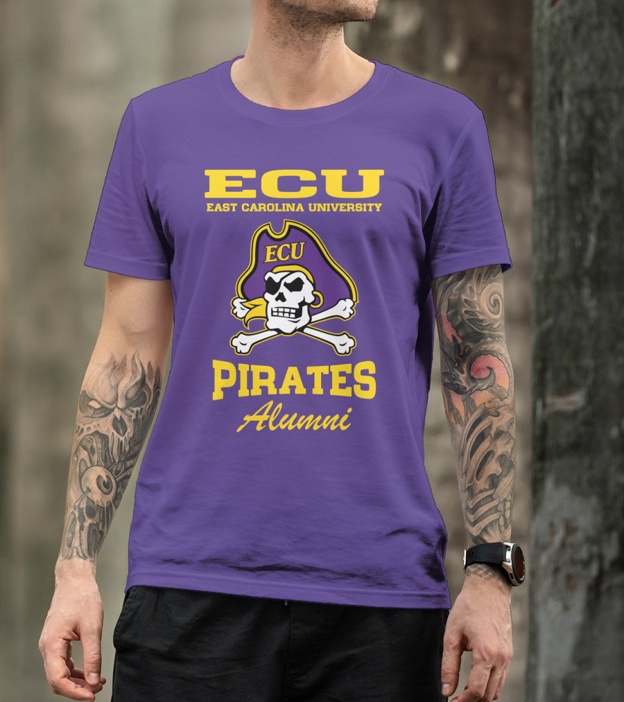 ECU East Carolina University Pirates Alumni T-Shirt