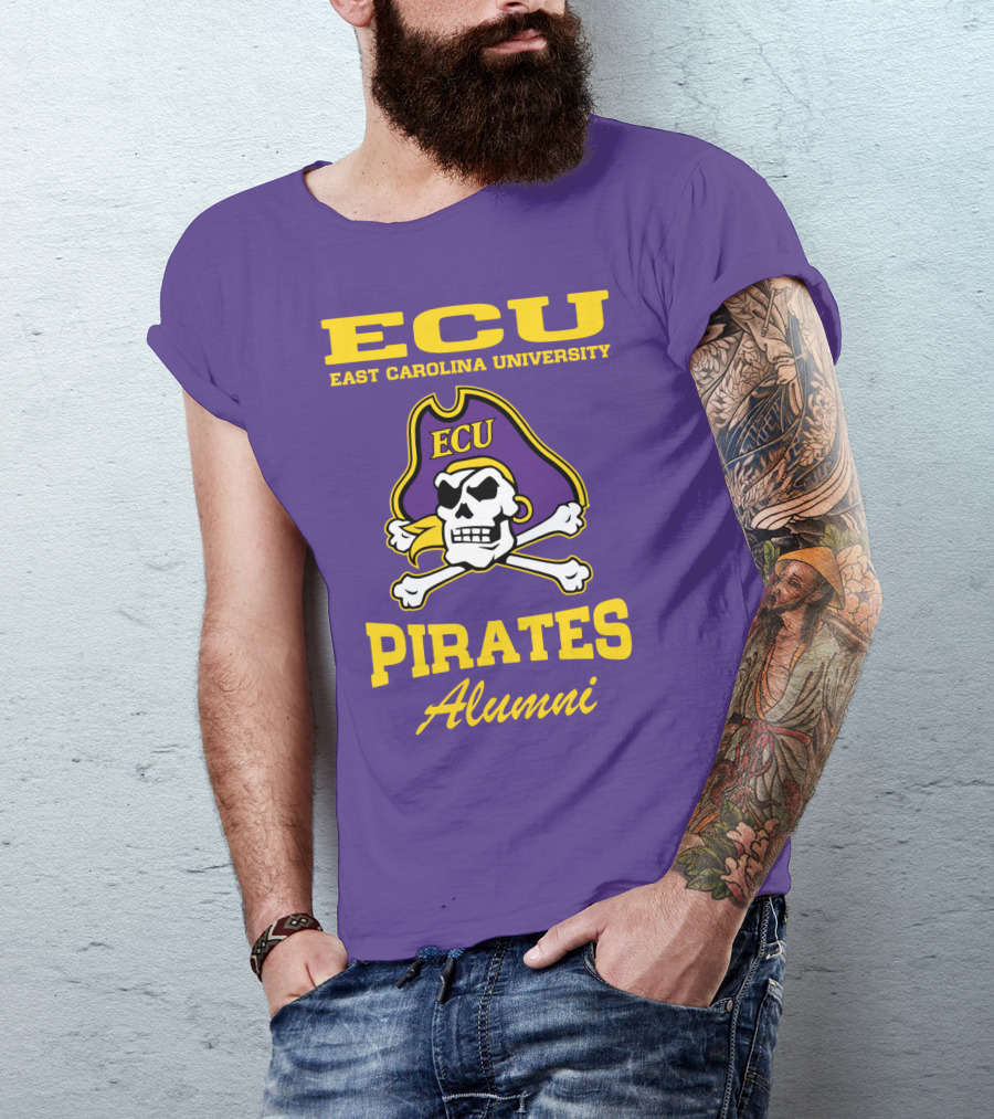 ECU East Carolina University Pirates Alumni T-Shirt