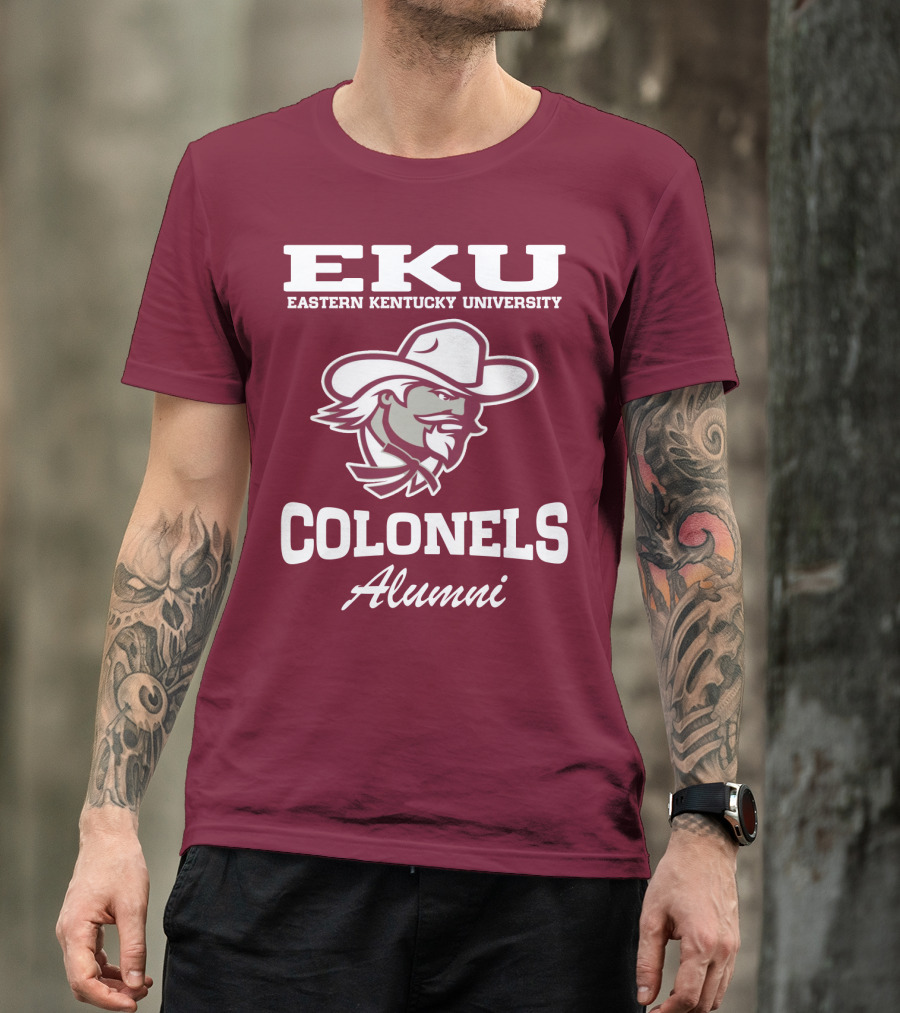 EKU Eastern Kentucky University Colonels Alumni T-Shirt