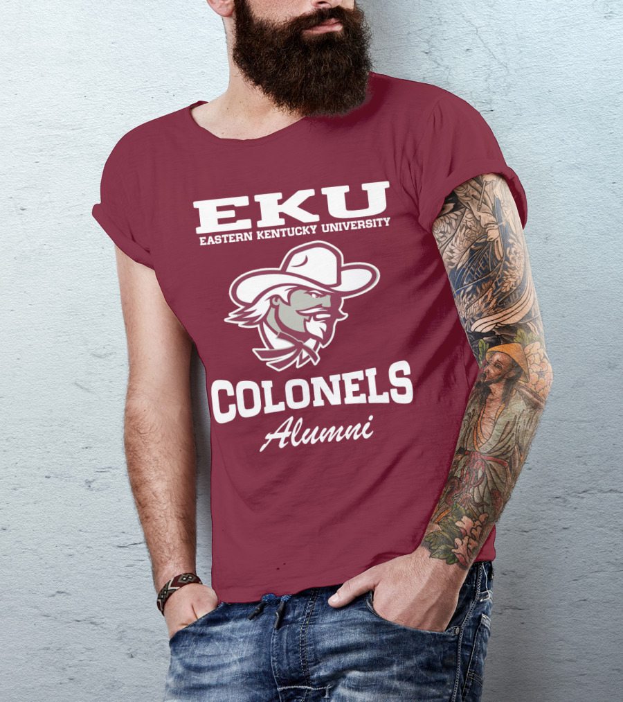 EKU Eastern Kentucky University Colonels Alumni T-Shirt