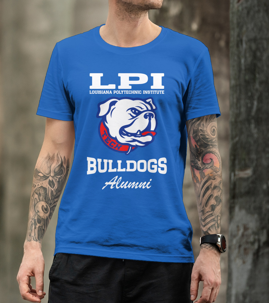 LPI Louisiana Polytechnic Institute Bulldogs Tech Alumni T-Shirt