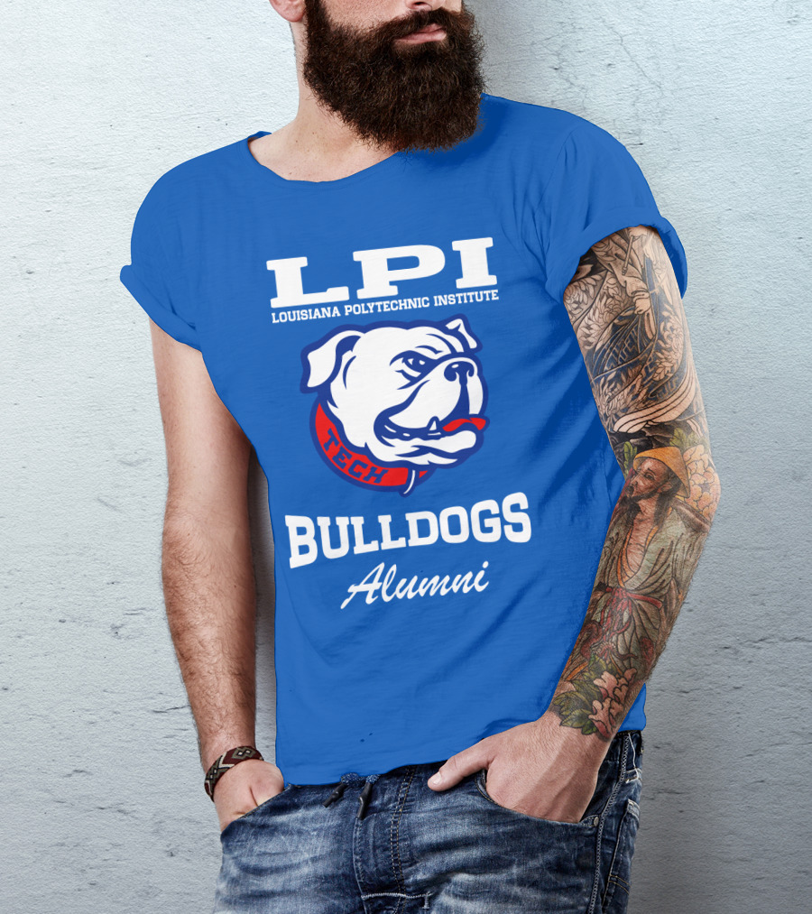 LPI Louisiana Polytechnic Institute Bulldogs Tech Alumni T-Shirt