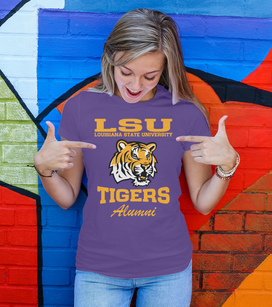 LSU Louisiana State University Tigers Alumni T-Shirt