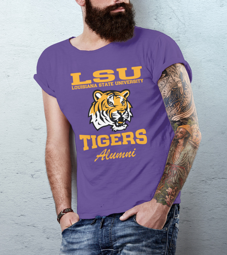 LSU Louisiana State University Tigers Alumni T-Shirt