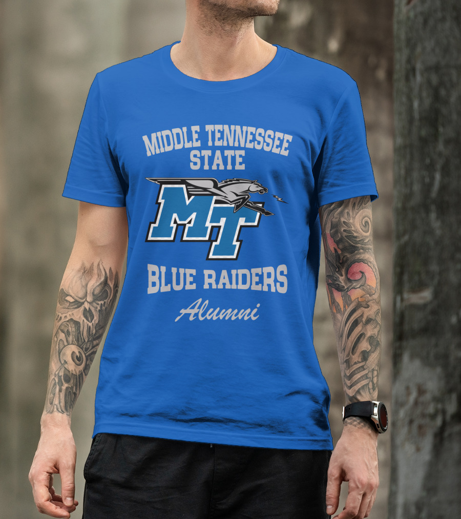 Middle Tennessee State Blue Raiders MT Alumni T-Shirt