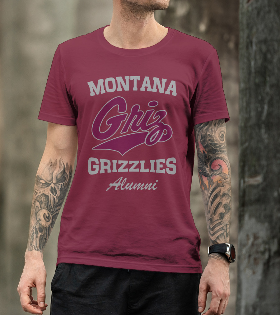 Montana Griz Grizzlies Alumni T-Shirt