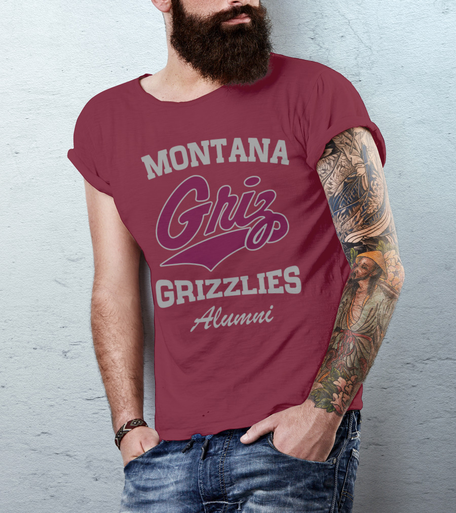 Montana Griz Grizzlies Alumni T-Shirt