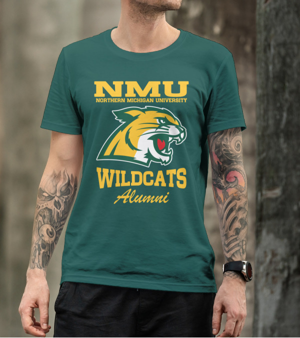 NMU Northern Michigan University Wildcats Alumni T-Shirt