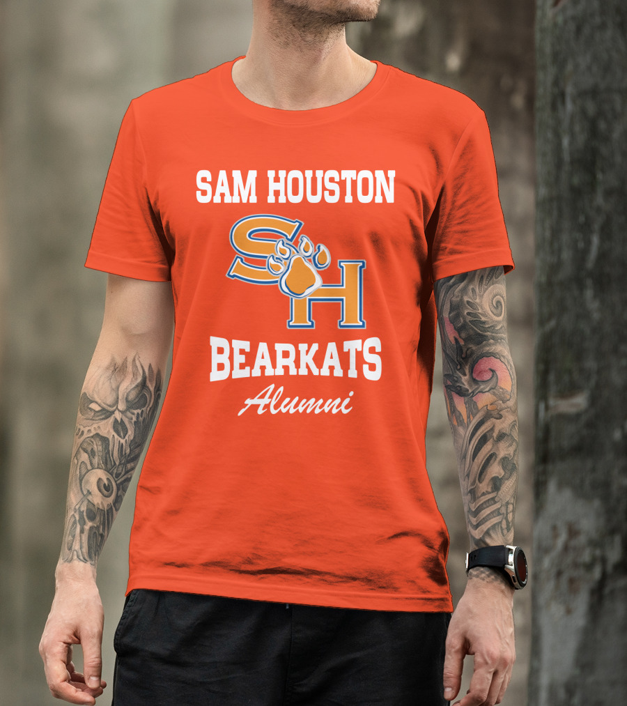 Sam Houston Bearkats Alumni SH Paw T-Shirt