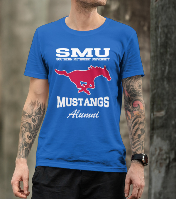 SMU Southern Methodist University Mustangs Alumni T-Shirt