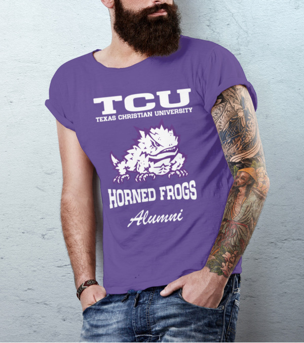 TCU Texas Christian University Horned Frogs Alumni T-Shirt