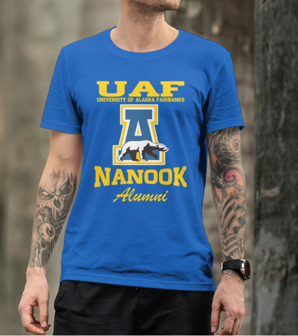 UAF University Of Alaska Fairbanks Nanook Alumni T-Shirt