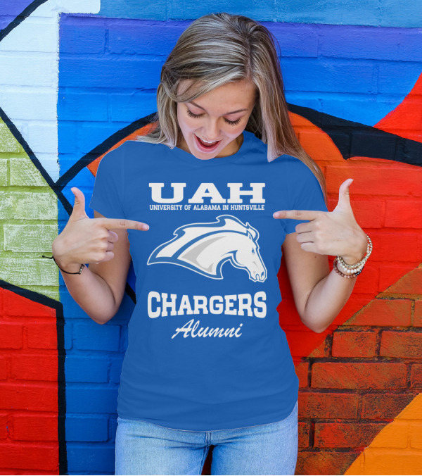 UAH University Of Alabama In Huntsville Chargers Alumni T-Shirt