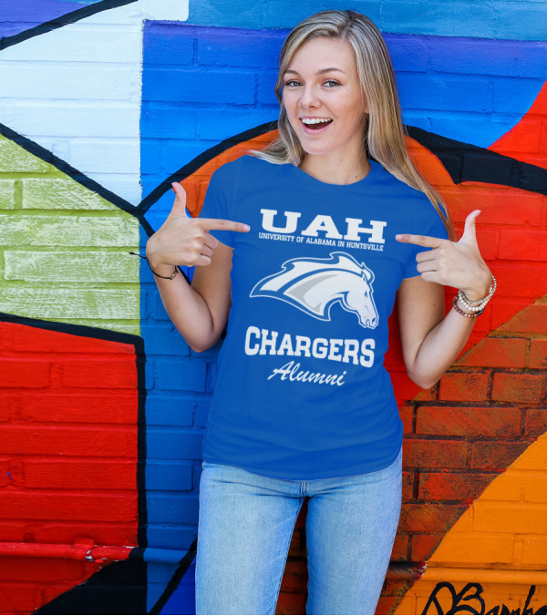 UAH University Of Alabama In Huntsville Chargers Alumni T-Shirt