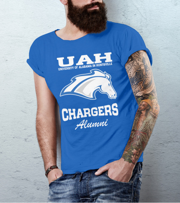 UAH University Of Alabama In Huntsville Chargers Alumni T-Shirt