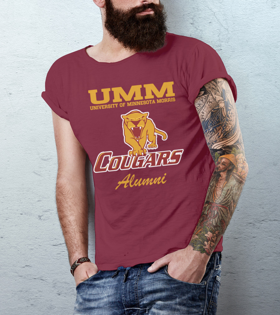 UMM University Of Minnesota Morris Cougars Alumni T-Shirt