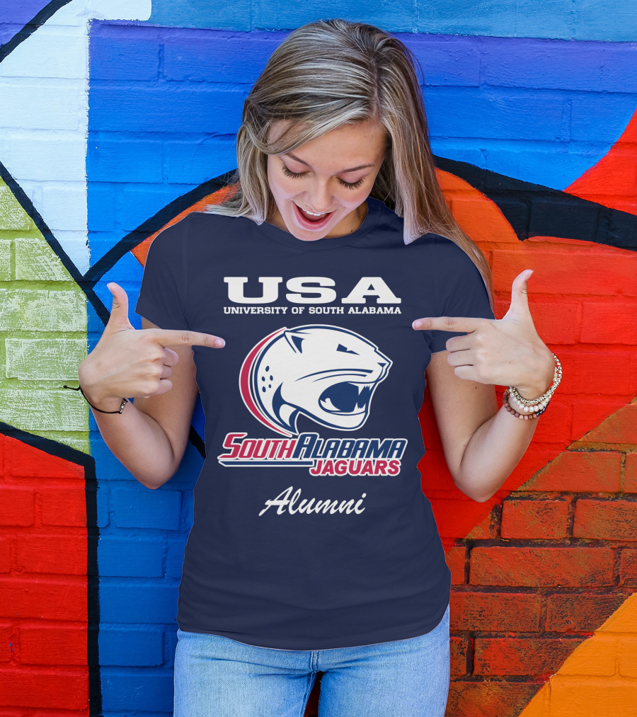 USA University Of South Alabama South Alabama Jaguars Alumni T-Shirt