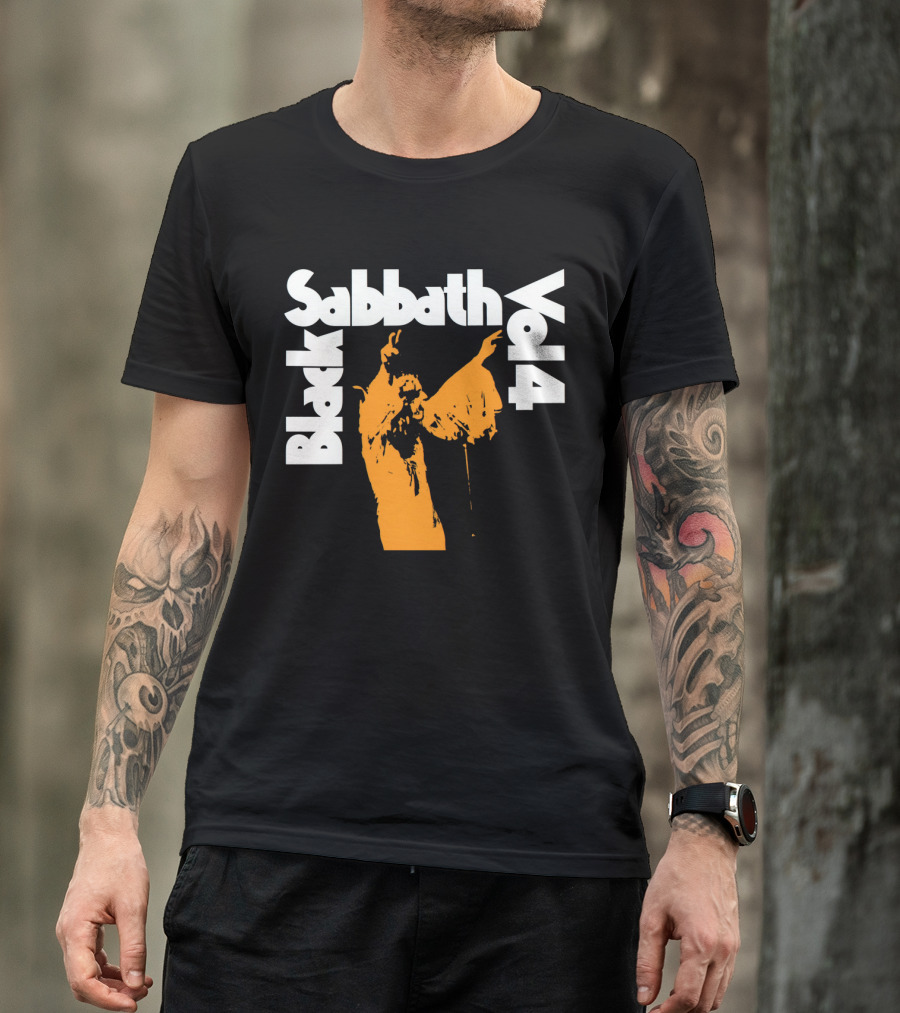 Black Sabbath Vol 4 Black T-Shirt