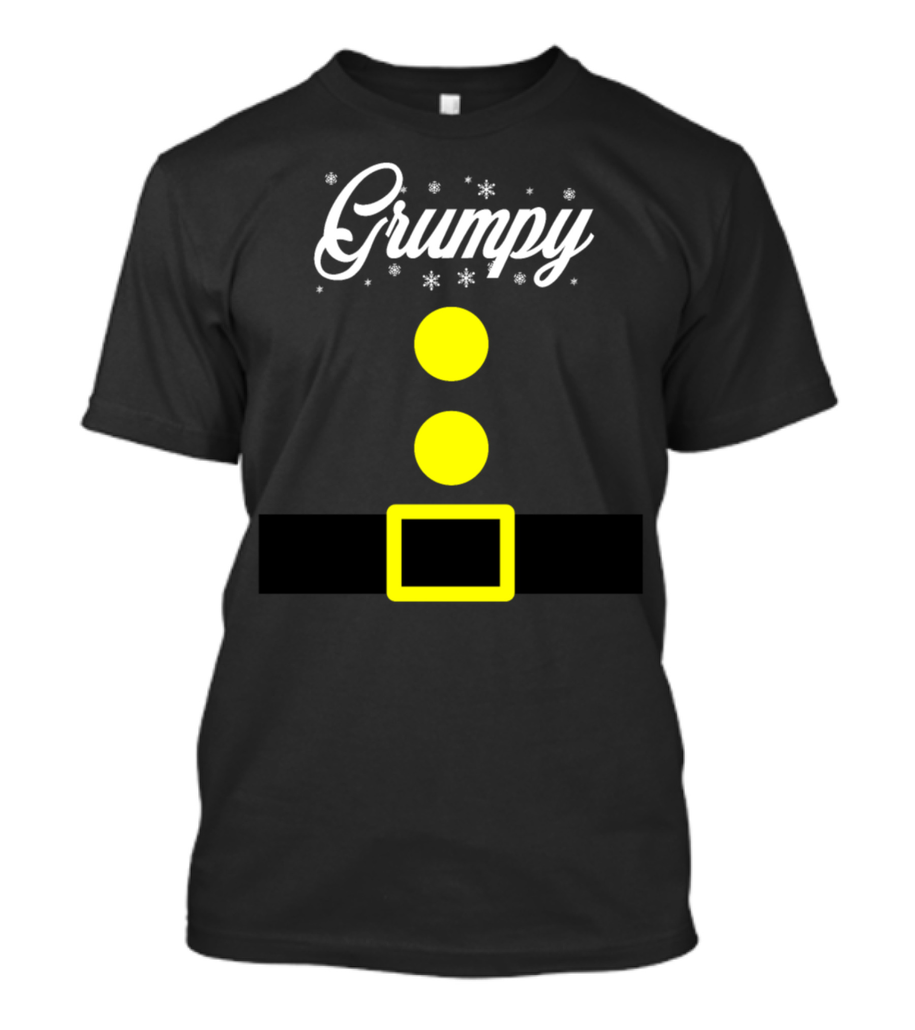 Grumpy Snowflakes Christmas Grumpy Belt T-Shirt